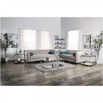 Sm2283-sf Furniture Of America Silvan Living Room Furniture Sofa