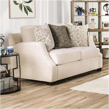 Sm3083-lv Furniture Of America Laila - Ivory Living Room Furniture Loveseat