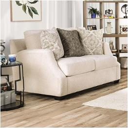 Sm3083-lv Furniture Of America Laila - Ivory Living Room Furniture Loveseat