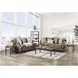 Sm3082-sf Furniture Of America Laila - Gray Living Room Furniture Sofa