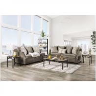 Sm3082-sf Furniture Of America Laila - Gray Living Room Furniture Sofa
