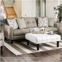 Sm8564-lv Furniture Of America Dorset Living Room Furniture Loveseat