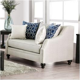 Sm2669-lv Furniture Of America Nefyn - Ivory Living Room Furniture Loveseat