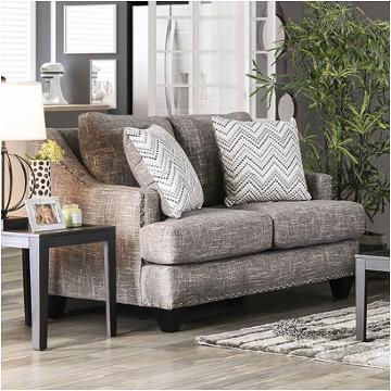 Sm6420-lv Furniture Of America Erika Living Room Furniture Loveseat