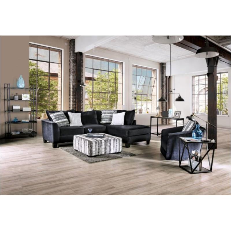 Sm5160 Furniture Of America Modbury Living Room Furniture Sectional