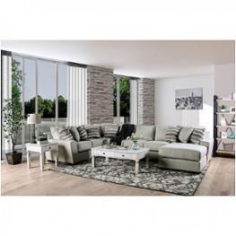 Sm1285 Furniture Of America Colstrip Living Room Furniture Sectional