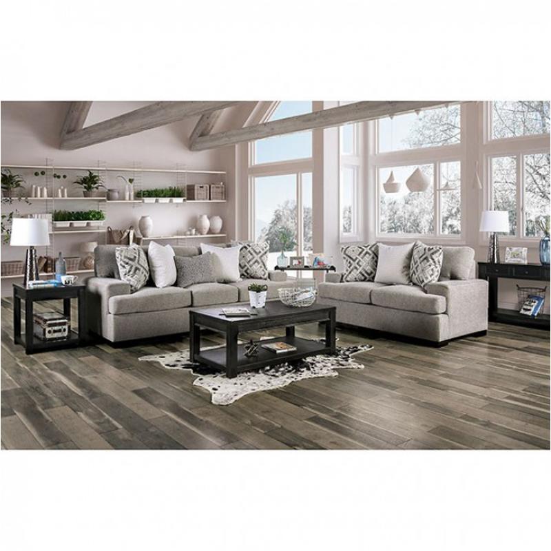Sm3084-sf Furniture Of America Polly Living Room Furniture Sofa