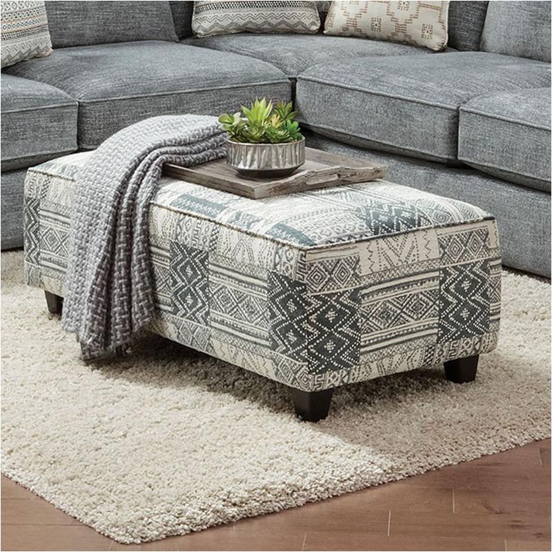 Sm8186-ot Furniture Of America Eastleigh Living Room Furniture Ottoman