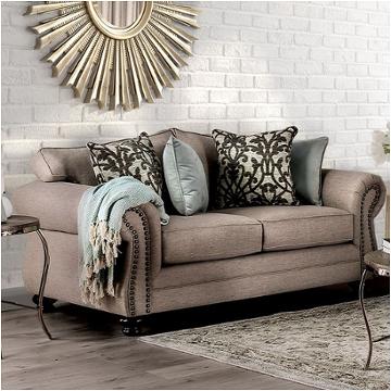 Sm8006-lv Furniture Of America Kailyn Living Room Furniture Loveseat