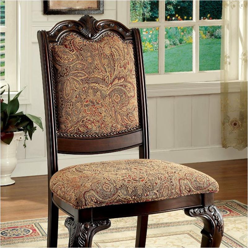 Cm3319f-sc Furniture Of America Fabric Side Chair