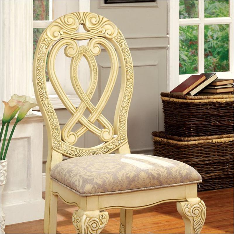 Cm3186wh-sc Furniture Of America Wyndmere Dining Room Furniture Dining Chair