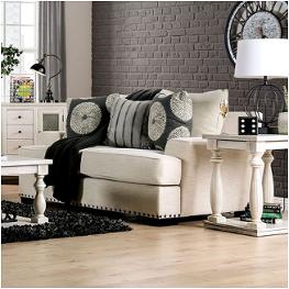 Sm1283-lv Furniture Of America Germaine Living Room Furniture Loveseat
