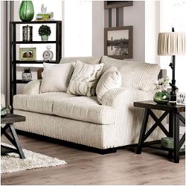 Sm6223-lv Furniture Of America Zayla - Golden Ivory Living Room Furniture Loveseat