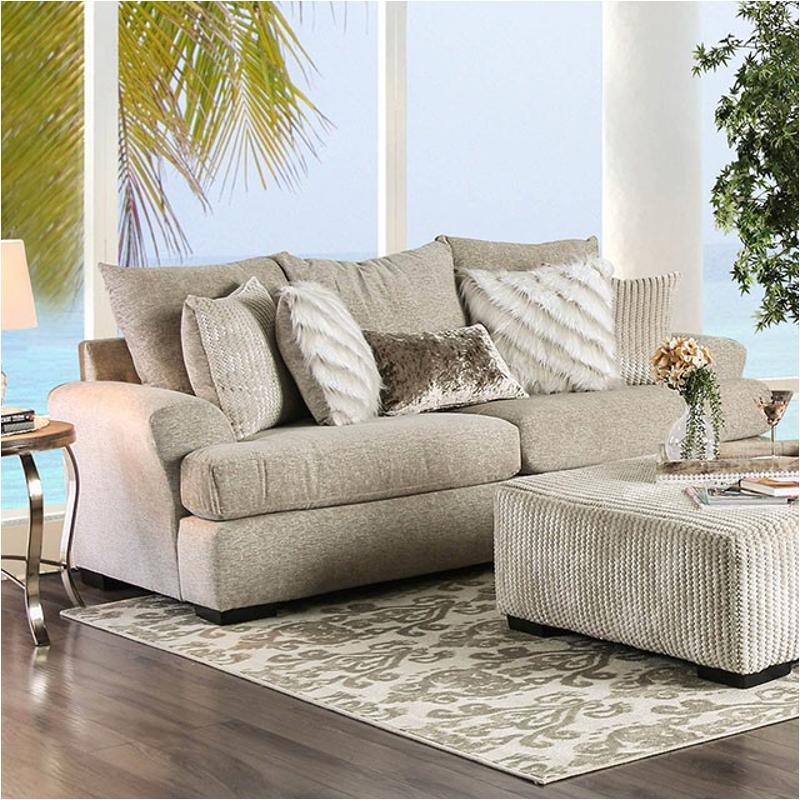 Sm5140-sf Furniture Of America Anthea Living Room Furniture Sofa