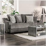 Sm9101-sf Furniture Of America Adrian - Gray Living Room Furniture Sofa