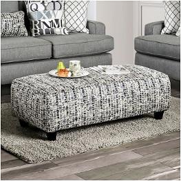 Sm8330-ot Furniture Of America Verne Living Room Furniture Ottoman