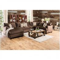 Sm6111 Furniture Of America Wessington Living Room Furniture Sectional