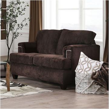 Sm6410-lv Furniture Of America Brynlee Living Room Furniture Loveseat