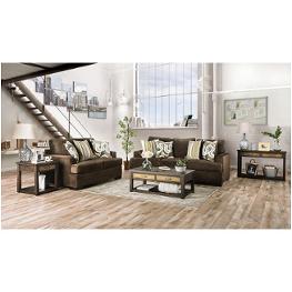 Sm3081-sf Furniture Of America Taliyah - Brown Living Room Furniture Sofa