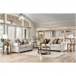 Sm6437-sf Furniture Of America Emely Living Room Furniture Sofa