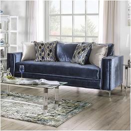 Sm2687-sf Furniture Of America Jodie Living Room Furniture Sofa