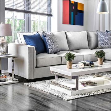 Sm2671 Furniture Of America Ornella Living Room Furniture Sectional