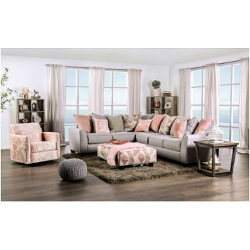 Sm5167 Furniture Of America Harriden Living Room Furniture Sectional