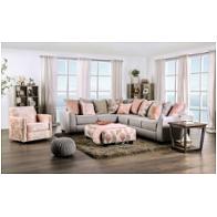 Sm5167 Furniture Of America Harriden Living Room Furniture Sectional