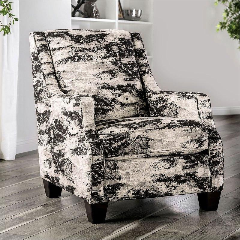 Sm5204-ch Furniture Of America Barnett Living Room Furniture Accent Chair