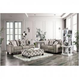 Sm5156-sf Furniture Of America Basie Living Room Furniture Sofa
