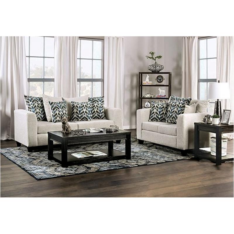 Sm4043-sf Furniture Of America Connell Living Room Furniture Sofa