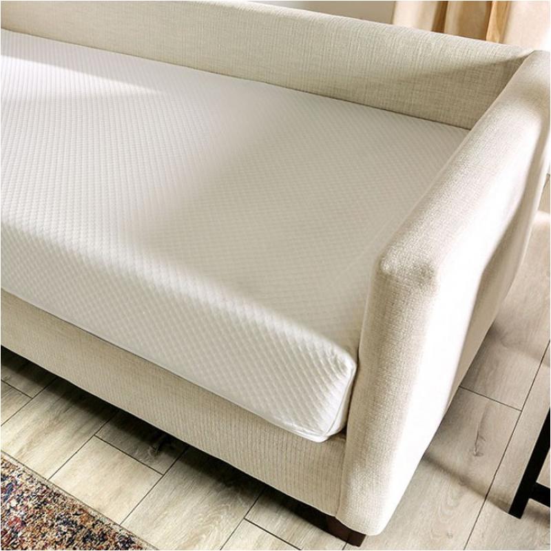 Sm8013 Furniture Of America Bedworth Sofa With 8in Twin Mattress