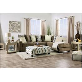 Sm5155 Furniture Of America Kempston Living Room Furniture Sectional