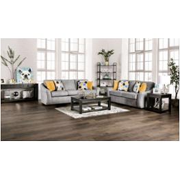 Sm8001-sf Furniture Of America Jarrow - Light Gray Living Room Furniture Sofa
