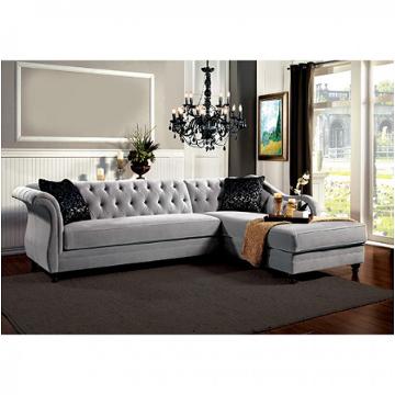 Sm2261 Furniture Of America Rotterdam Living Room Furniture Sectional