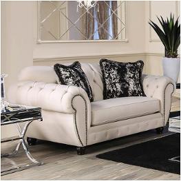 Sm2292-lv Furniture Of America Gilda Living Room Furniture Loveseat