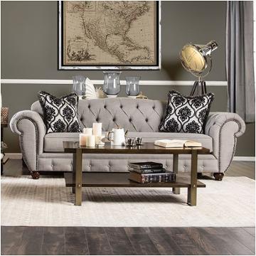 Sm2291-sf Furniture Of America Viviana Living Room Furniture Sofa