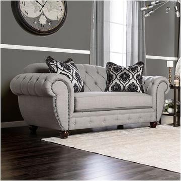 Sm2291-lv Furniture Of America Viviana Living Room Furniture Loveseat