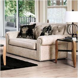 Sm2272-lv Furniture Of America Parshall Living Room Furniture Loveseat