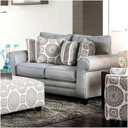 Sm8141-lv Furniture Of America Misty Living Room Furniture Loveseat