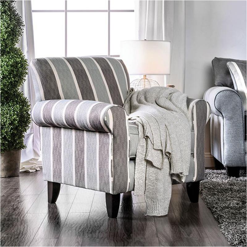 Sm8141-ch-st Furniture Of America Misty Living Room Furniture Living Room Chair