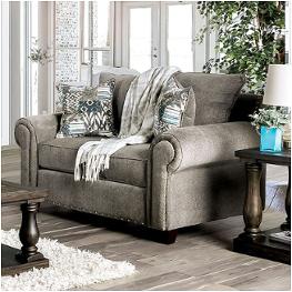 Sm6155-lv Furniture Of America Mott Living Room Furniture Loveseat