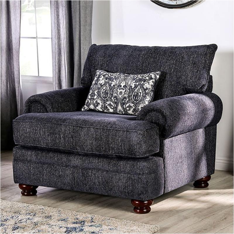 Sm5157-ch Furniture Of America Hadleigh Living Room Furniture Living Room Chair