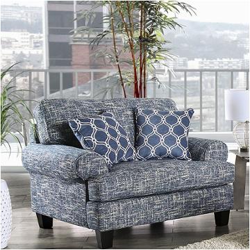 Sm8010-ch Furniture Of America Pierpont - Gray Living Room Furniture Living Room Chair