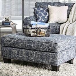 Sm8010-ot Furniture Of America Pierpont - Gray Living Room Furniture Ottoman