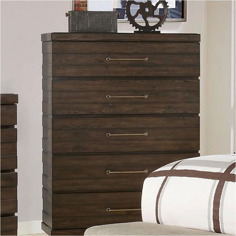 Maddie Wood Chest w/5 Drawers - Thumbnail 2