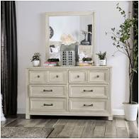 Cm7365wh-d Furniture Of America Tywyn - Antique White Bedroom Furniture Dresser