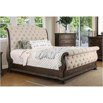 Cm7663ek Furniture Of America Lysandra - Beige Bedroom Furniture Bed