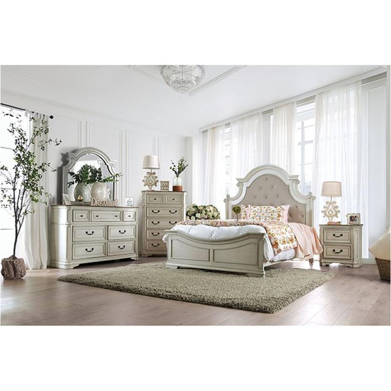 Cm7561q Furniture Of America Pembroke Bedroom Furniture Bed