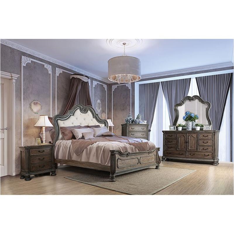 Furniture Of America Argyros California King Bed - Thumbnail 4